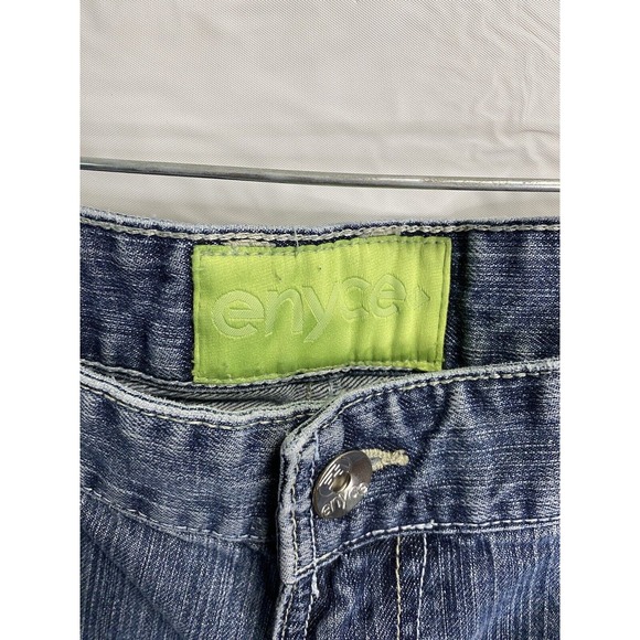 Vintage Enyce Men’s Jeans Wide Leg Embroidered Y2K 90s Grunge Hip Hop Rap Sz 40 - Picture 3 of 4